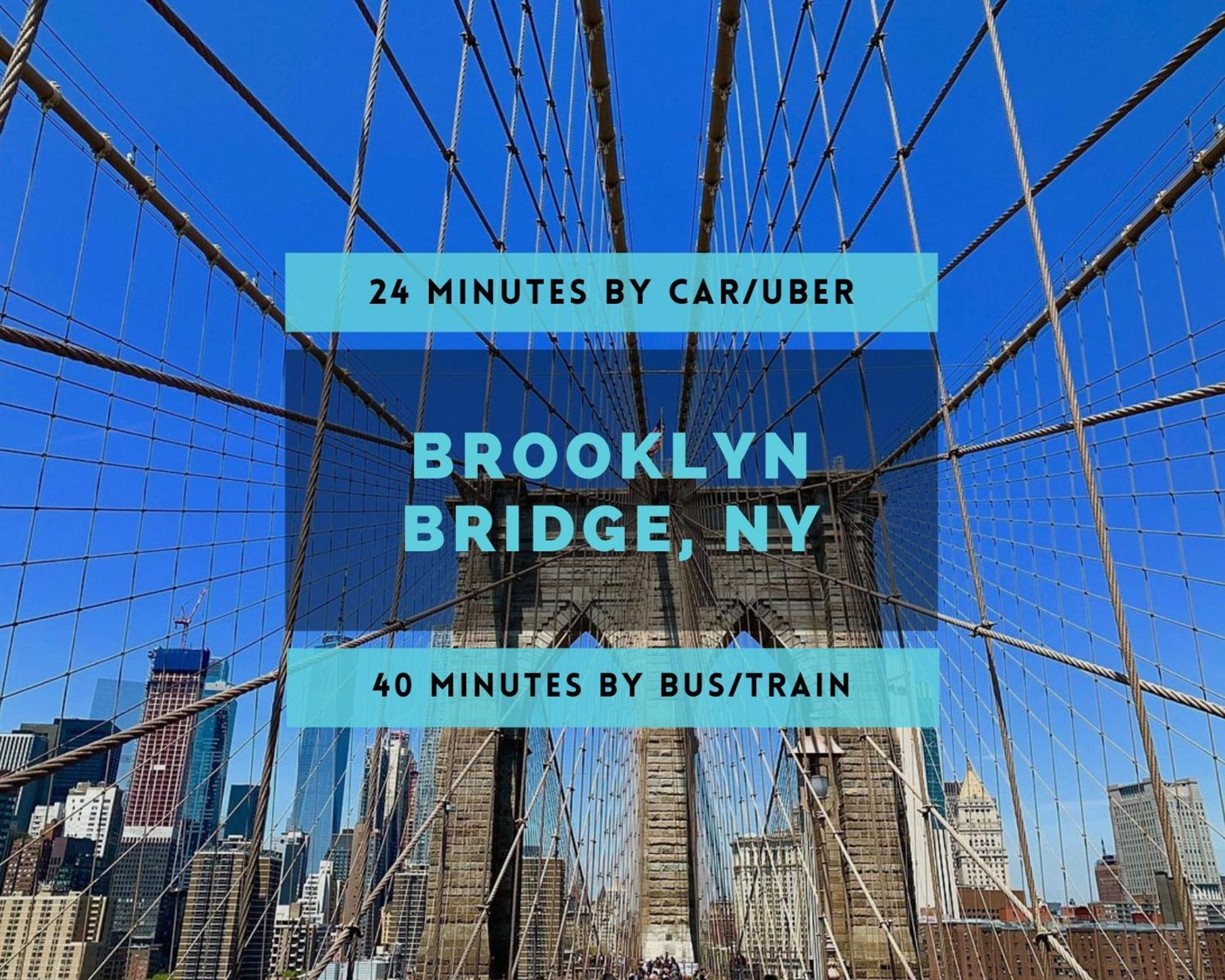 Your New York Home Base 15 Minutes To Nyc Хоубоукън Екстериор снимка